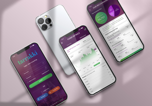 UX/UI Design Package Example: Mobile App Design for Investing App
