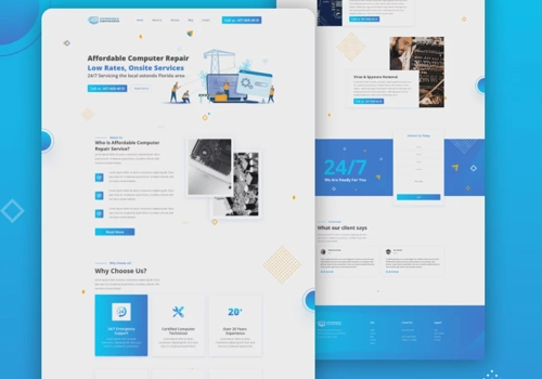 E-Commerce Development Package Example: Affordable Computer Repair