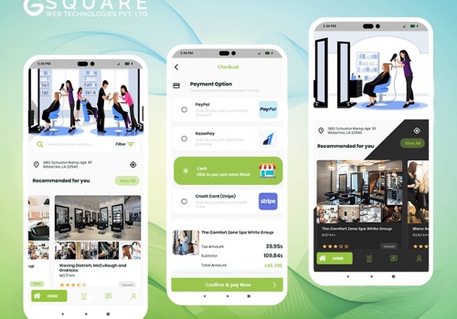 Mobile App Development Package Example: On-Demand Beauty Salon App