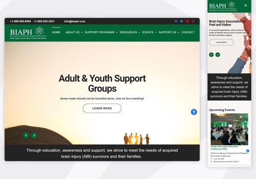 UX/UI Design Package Example: Accessibility Adherent UI/UX for a WordPress Site