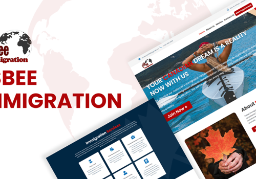 Custom Software Development Package Example: Esbee Immigrations - Website for Immigration Firms