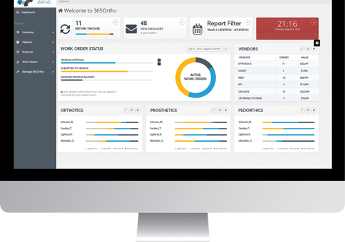 Custom Software Development Package Example: Orthocare Solutions - Case Management System