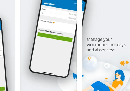 Mobile App Development Package Example: Visma Salary App