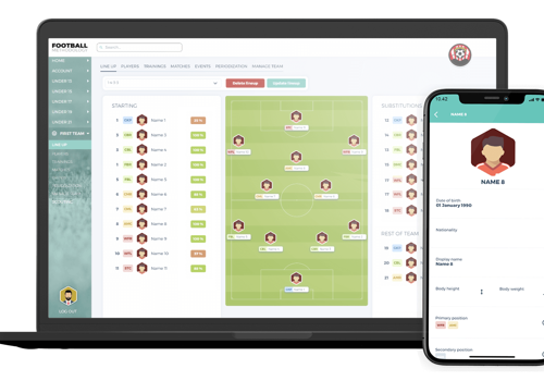 Mobile App Development Package Example: Football Methodology Mobile and Web Application