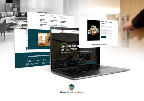 Web Design Package Example: WordPress/Divi Website for 360 Virtual Tours