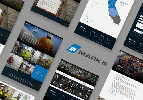 Web Design Package Example: Mark III - Website