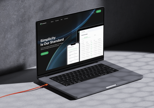 Branding Package Example: Corporate Website Design and UI/UX for SaaS
