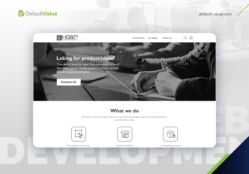 Web Development Package Example: Wordpress development website