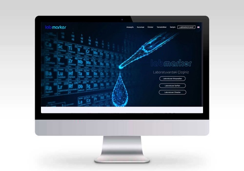 Web Design Package Example: Labmarker Web Design