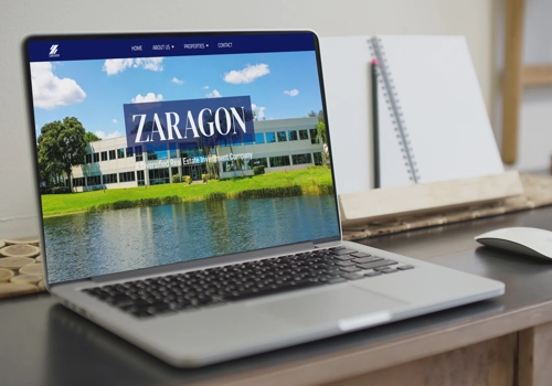 Web Design Package Example: Website design for Real Estate Investment Firm