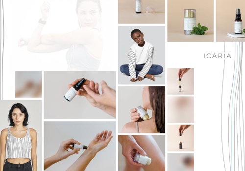 Branding Package Example: Package design for CBD oils