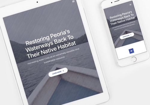 Web Design Package Example: Midwest Fish Co-Op