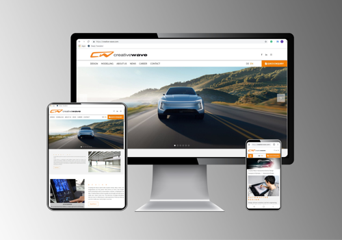 UX/UI Design Package Example: Website UX Design - cross platform