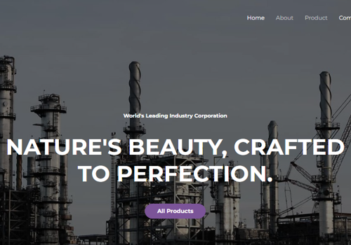 Web Design Package Example: B2B Business Website, Manufacturer Horn Products