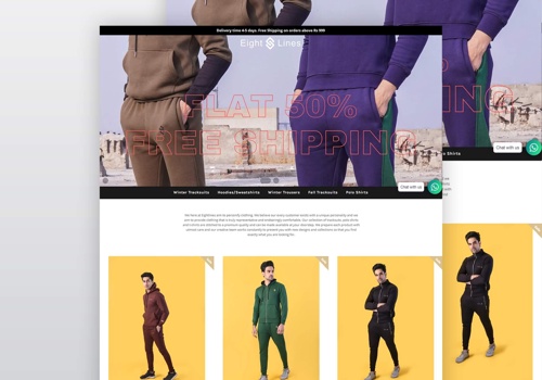 E-Commerce Development Package Example: Eight Lines
