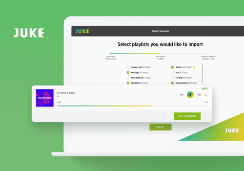 Mobile App Development Package Example: Juke