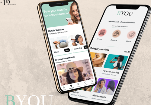 Mobile App Development Package Example: Global marketplace for products and services