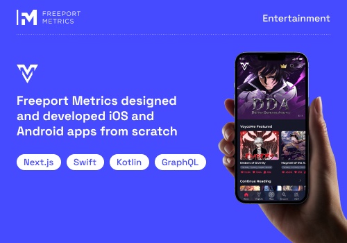 UX/UI Design Package Example: VoyceMe - designed iOS and Android apps