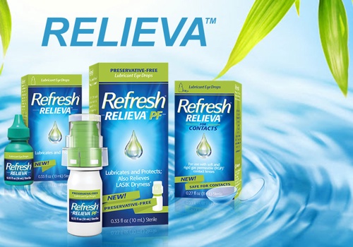 Branding Package Example: Relieva - Naming an eye drop formula for Allergan