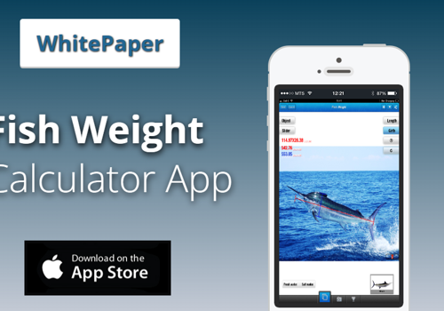 Web Development Package Example: Fish weight Calculator