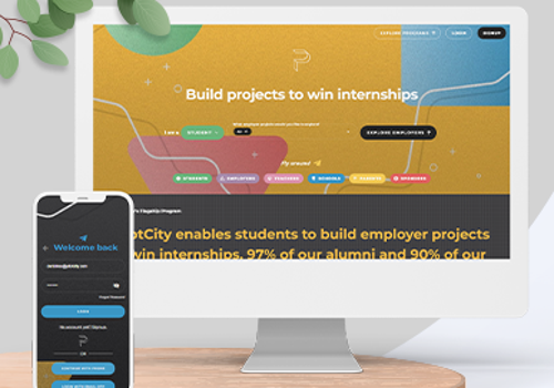 Web Design Package Example: Pilot City- Empowers Youth Employment