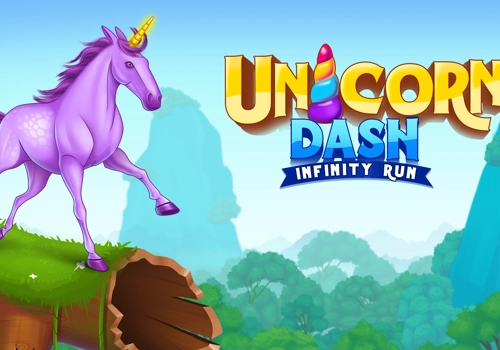 UX/UI Design Package Example: Unicorn Dash: Infinity Run