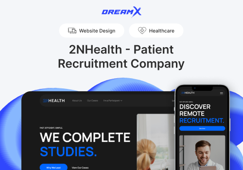 Web Design Package Example: 2nHealth - Healthcare website design