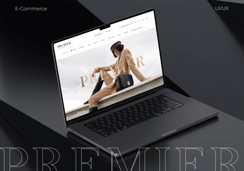 Web Design Package Example: Premier Online Clothing Store | UX/UI
