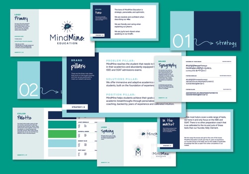 Branding Package Example: Visual Identity For Admissions Test Tutor