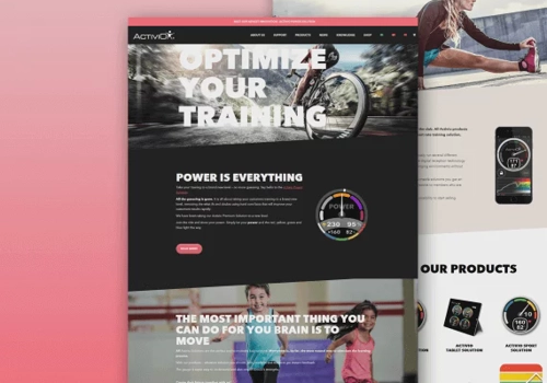 E-Commerce Development Package Example: Activio fitness