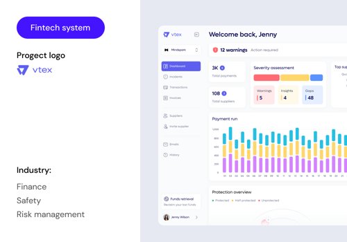 Web Design Package Example: Vtex - your ultimate payment protection