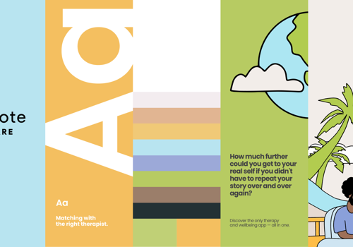 Branding Package Example: Brand Strategy for Therapy Platform