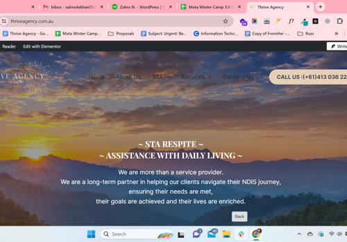 Web Development Package Example: WordPress Website Redesign, SEO & Monday CRM