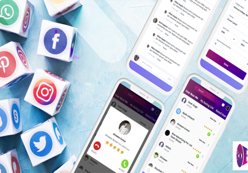 Mobile App Development Package Example: Social media Application