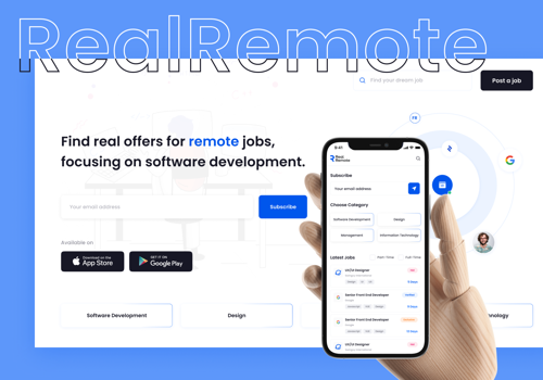 Mobile App Development Package Example: Real Remote