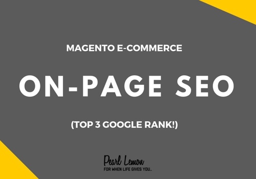 Search Engine Optimization Package Example: Magento SEO