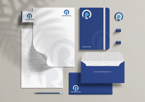 Graphic Design Package Example: Stationery Design - Coal River Power