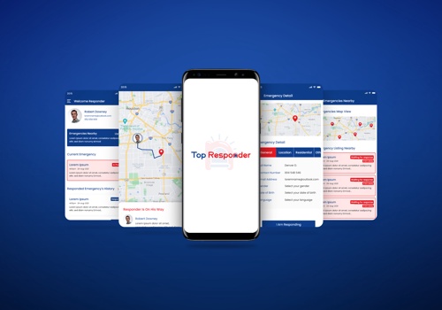 Mobile App Development Package Example: Top Responder App