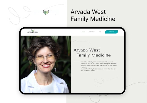 Web Design Package Example: Bussiness Site for Services/ Medicine