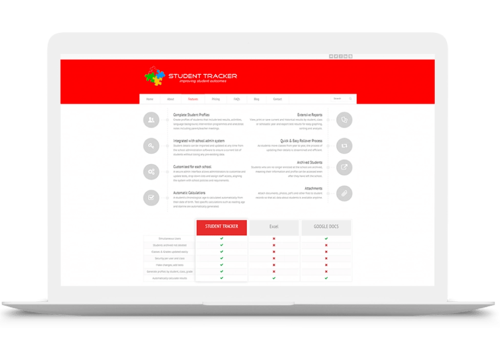 Custom Software Development Package Example: Student Tracker