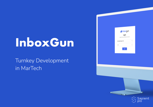 Custom Software Development Package Example: InboxGun – Email Marketing App