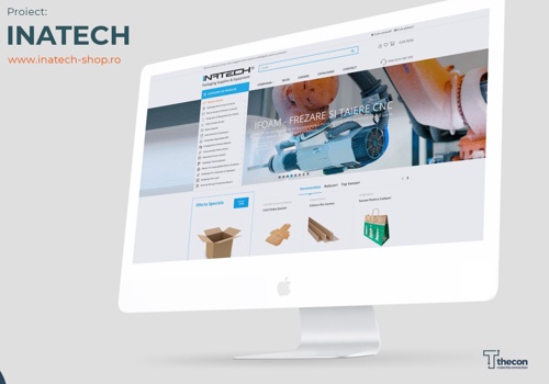 E-Commerce Development Package Example: E-commerce: Inatech-shop.ro
