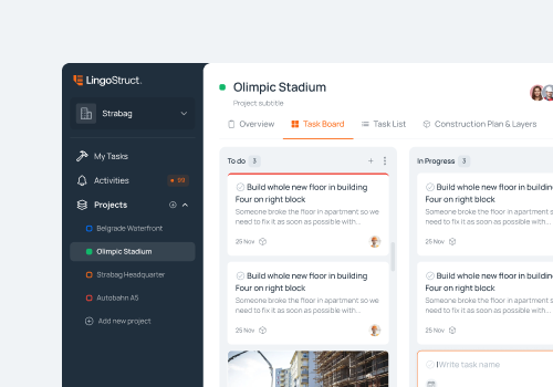 Branding Package Example: Innovative Construction Management Application