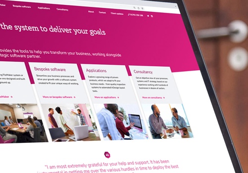 Advertising Package Example: Website Design for Decent Group