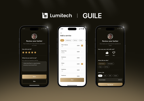 Mobile App Development Package Example: Barber Booking App | Beauty and Personal Care