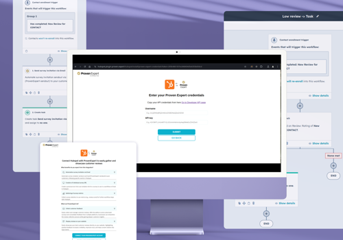 UX/UI Design Package Example: ProvenExpert - online reputation web service