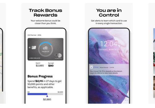Mobile App Development Package Example: UThrive - Rewards & Loyalty FinTech App