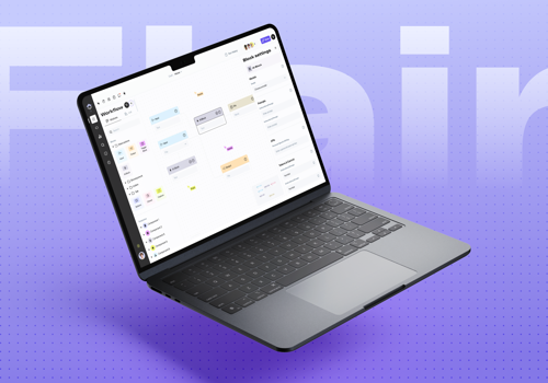 UX/UI Design Package Example: Flair | AI-Powered Platform