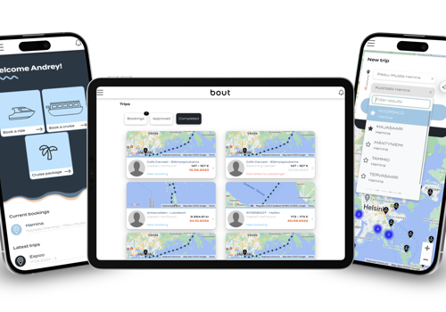 Web Development Package Example: Bout Ride
