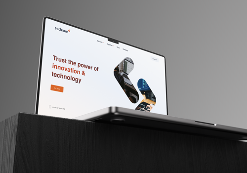 Web Design Package Example: Sodeam / Concept Web Design